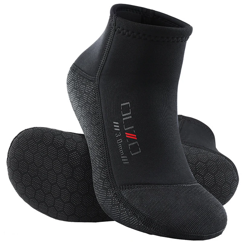 Neue 3mm Tauchen Neopren Socken Anti Slip Warm Kalt-proof Neoprenanzug Surfen Schnorcheln Wasser Sport Tauchen Socken