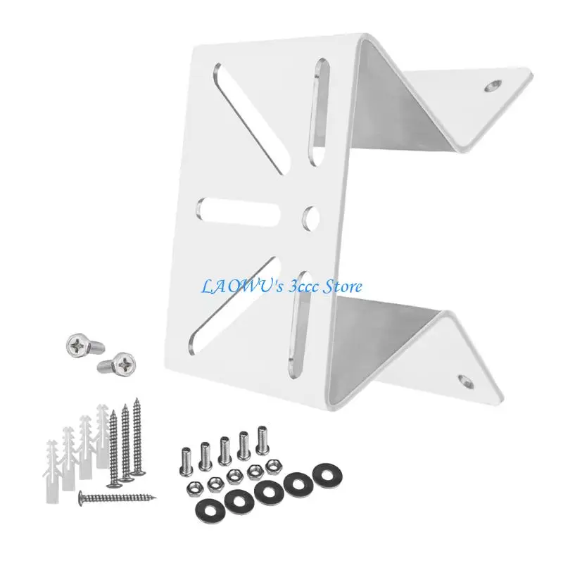 

Y8AD Adjustable Surveillances Camera Corner Mount Support for Home Office Use CCTV Equipment Stage Lighting Pipe Installation