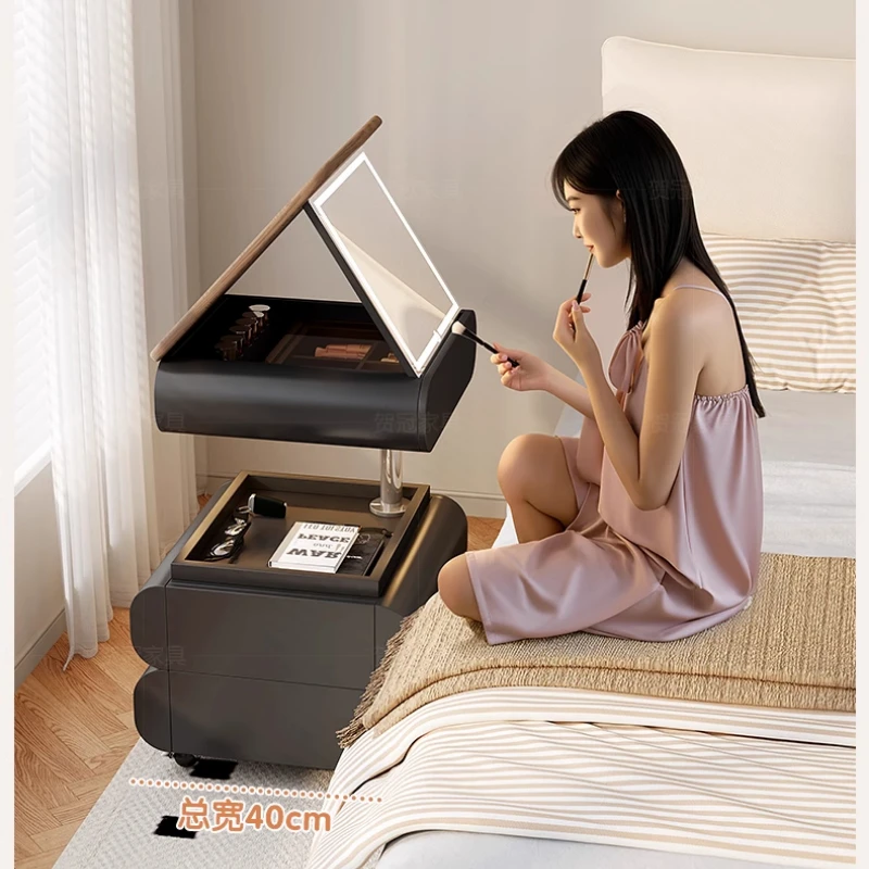 Luxury Makeup Dressing Table Mirror Drawers Modern Bedside Comfortable Dressing Table Beauty Chep Wood Vestidores Furniture