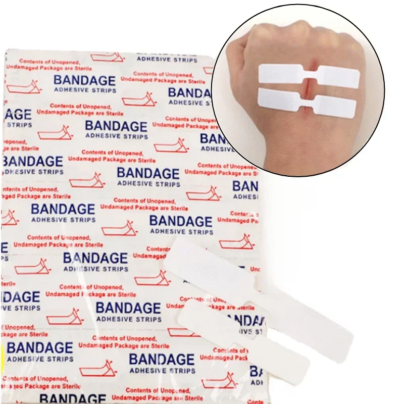 Patches adesivos para feridas para crianças, mini band-aid, remendo de pele, fita de primeiros socorros, tiras de curativo, crianças, 20pcs por conjunto