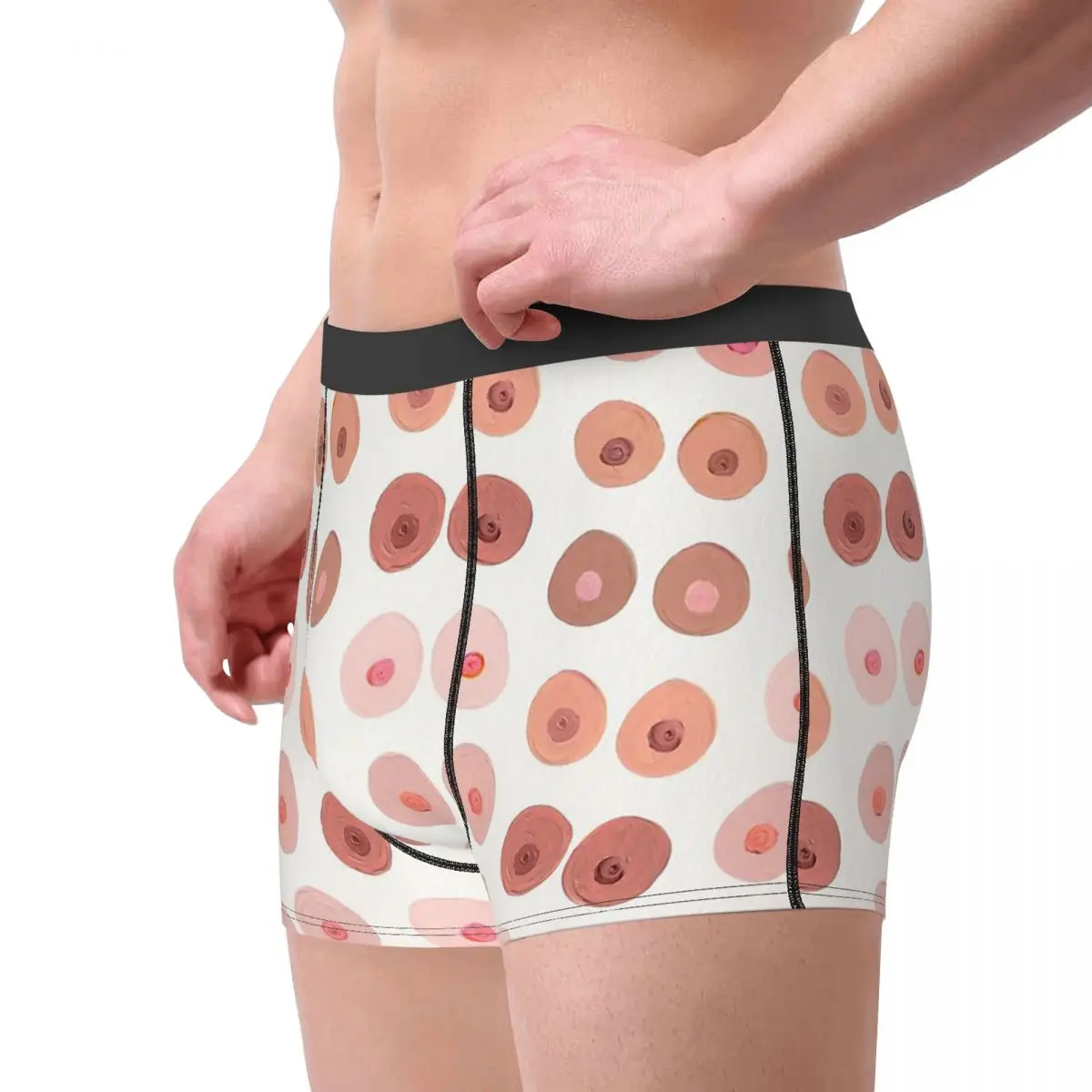 Cute BOOBS Underpants Cotton Panties Men's Underwear Sexy Shorts Boxer Briefs