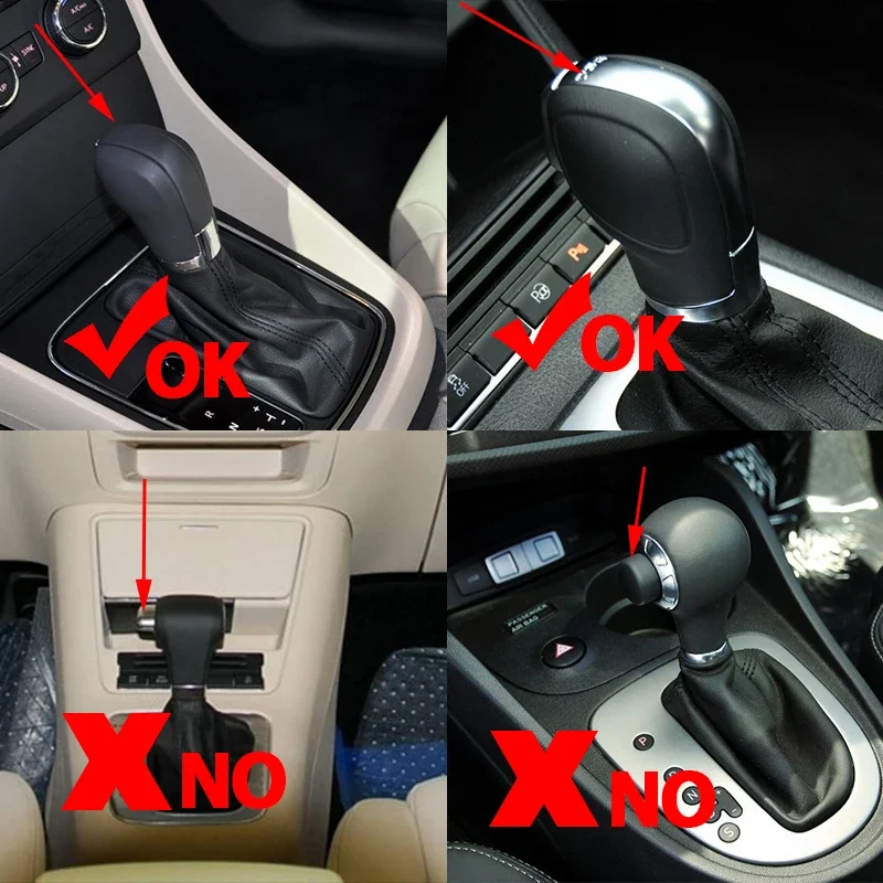 AT LED Synchronize electronic display Gear Shift Knob Shift Lever Handball for Golf 6 Jetta MK5 MK6 Tiguan Polo