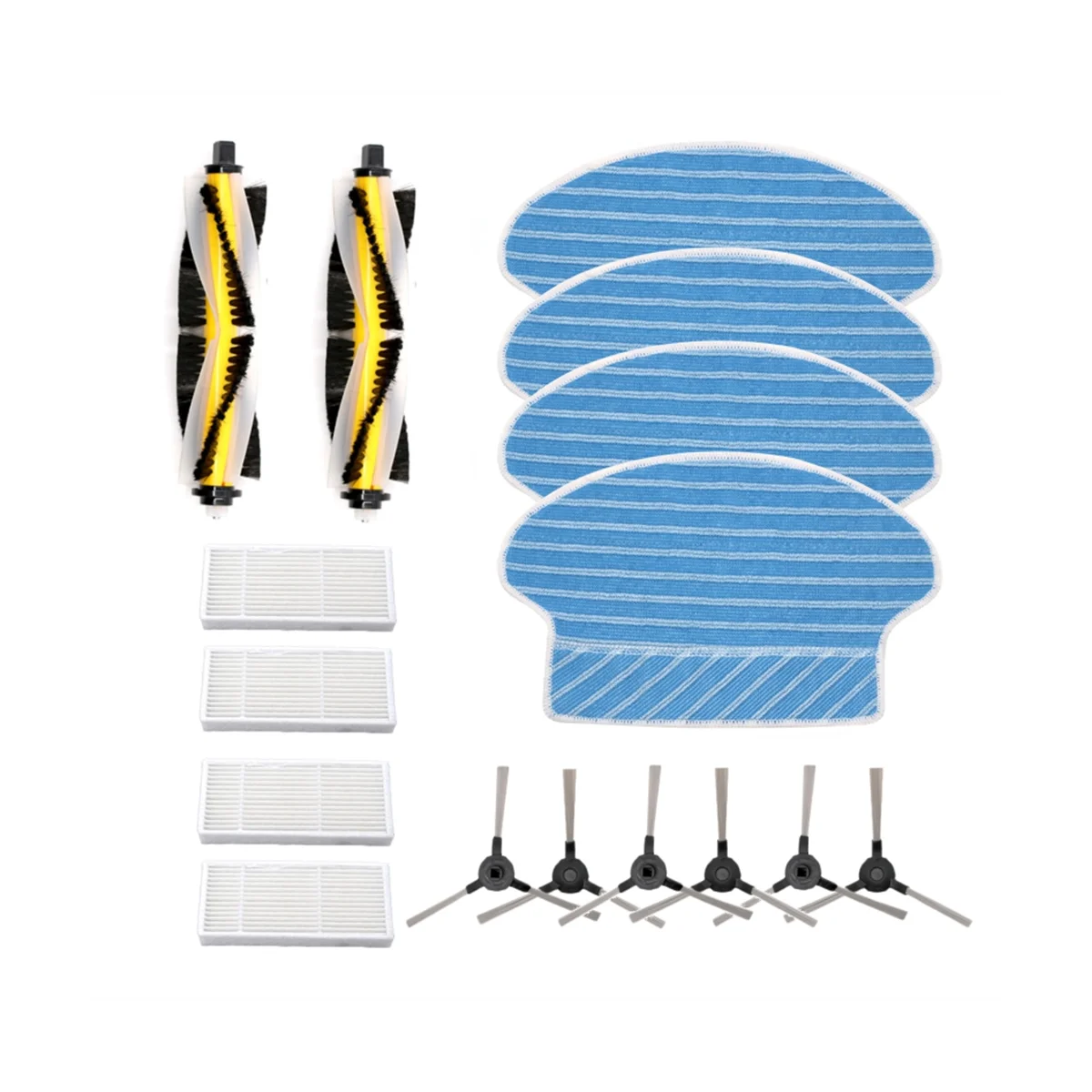 780T 790T ロボット掃除機の交換用スペアパーツメインブラシサイドブラシモップラグ Hepa フィルター