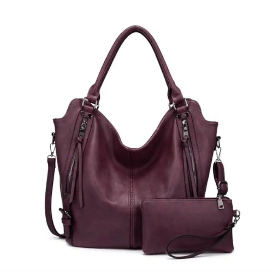 

Tote Bag for Women PU Leather Shoulder Bags Fashion Hobo Bags Large Purse and Handbags with Adjustable Shoulder Strap