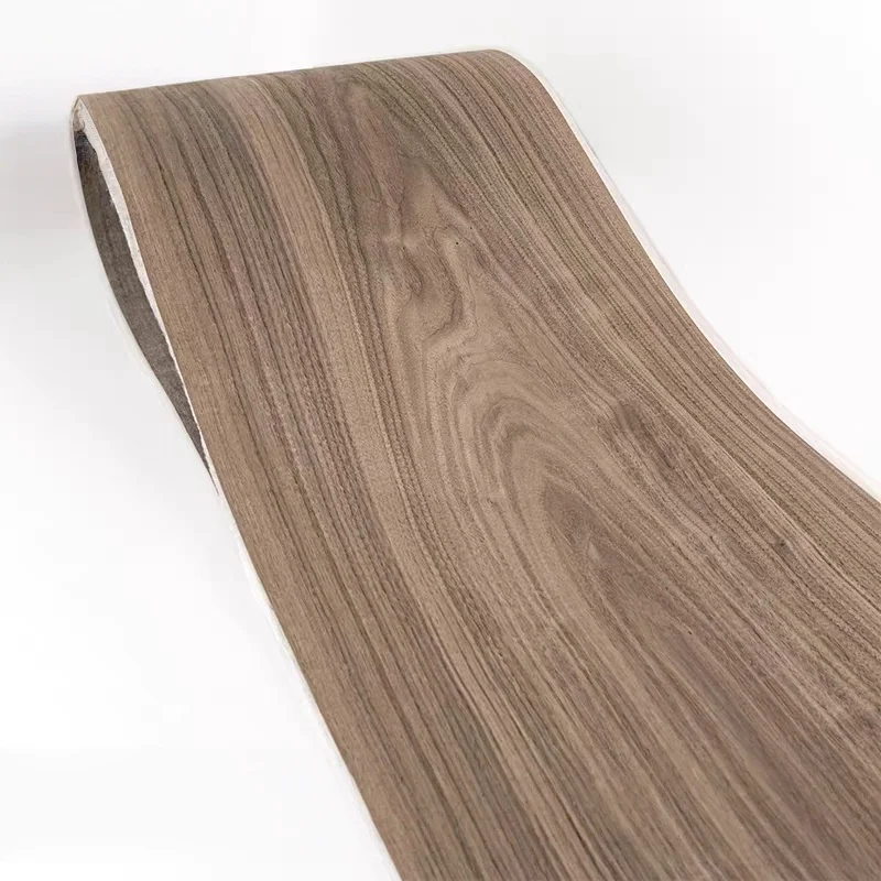 Natural Black Walnut Wood Veneer  for Furniture Cabinet Refinishing DIY Home Decor Projects Speaker Veneer   Furniture Decor