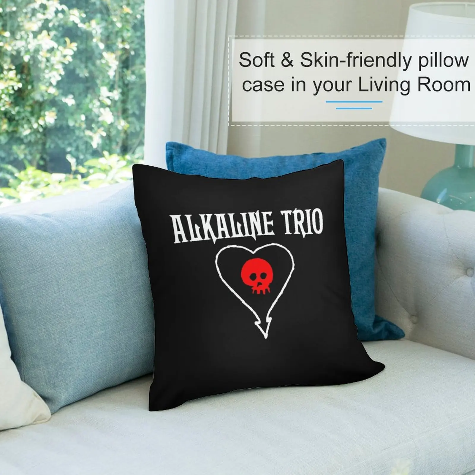 ALKALINE TRIO Cuscino decorativo Cuscini per divani cuscini arredamento casa Federa Cuscino federa autunnale