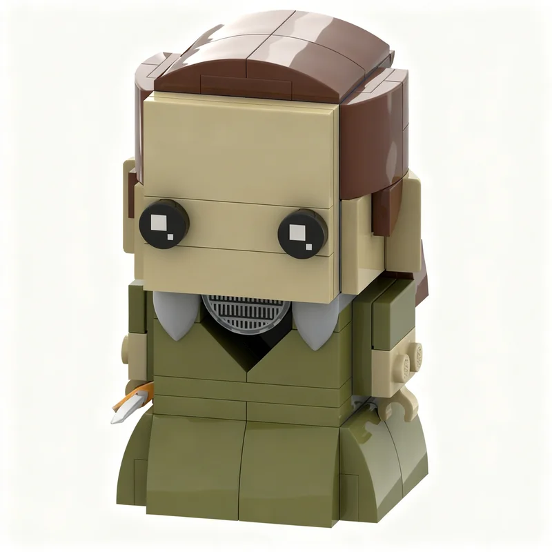132pcs MOC Catelyn Stark Game Thrones Brickheadz Building Blocks Diy Assembly Model Edition Collector Toy Gift For Collectors