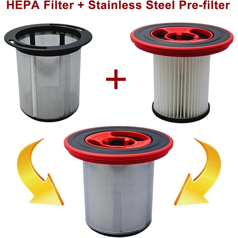 

12040193 Filter Replacement Parts for Unlimited Series 7 Cordless Vacuum BKS711XXL BBS711W BBS712A BCS711GB