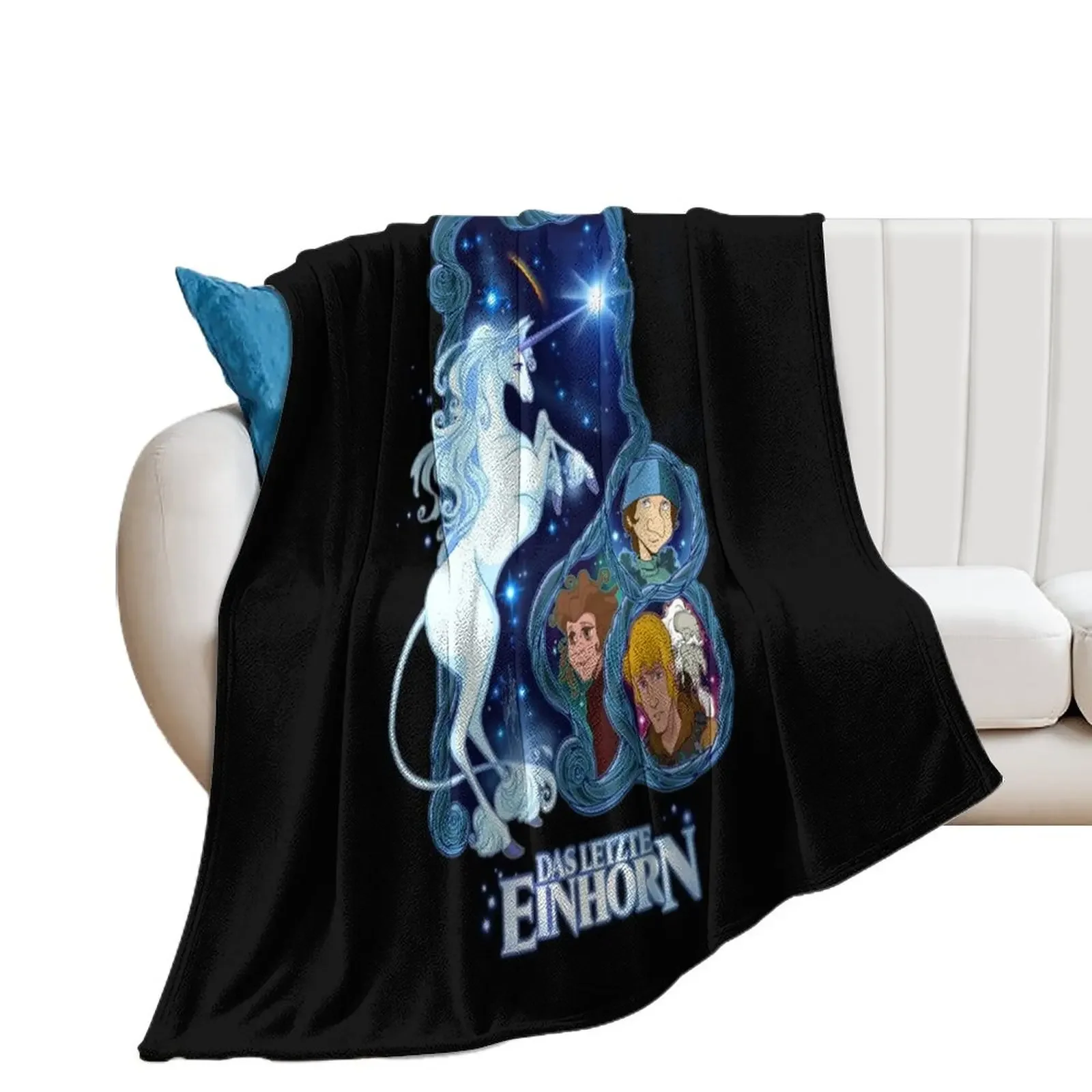 

Das letzte Einhorn-немецкое одеяло для младенцев, зимние одеяла