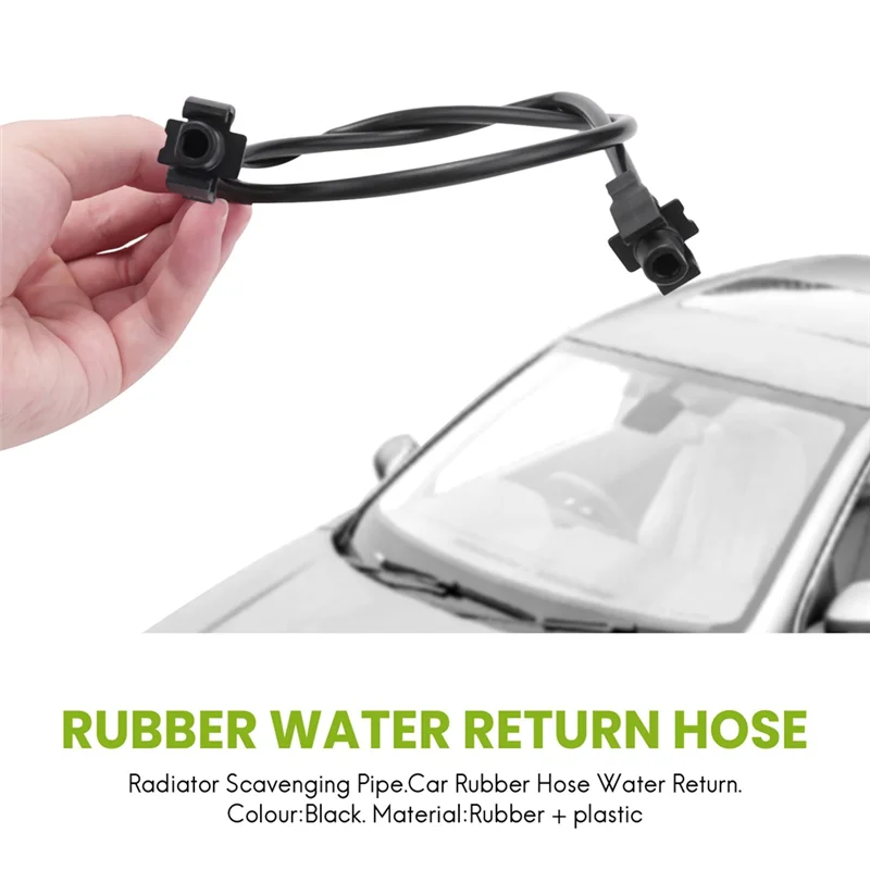 5 uds tubo de retorno de agua automático eliminación de Gas radiador tubo de raspado manguera de goma 1323Y2 para 206 207 para Citroen C2-AT64