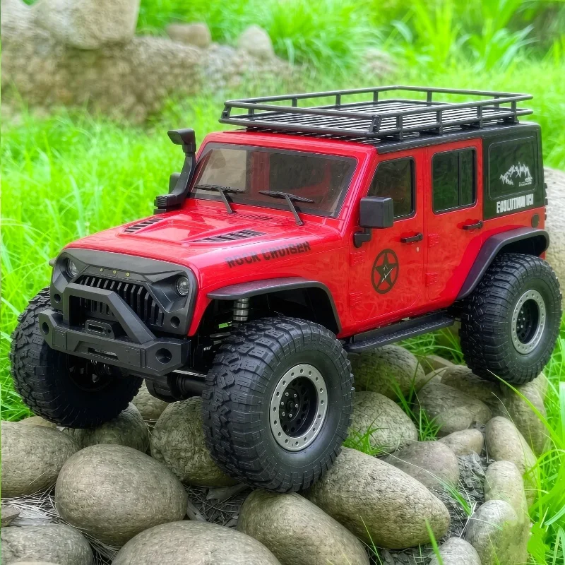 RGT EX86100 V3 1/10 New Rock Cruiser Simulation Remote Control Electric 4WD Drive Two-Speed Off-Road Climbing Rc Model With LED
