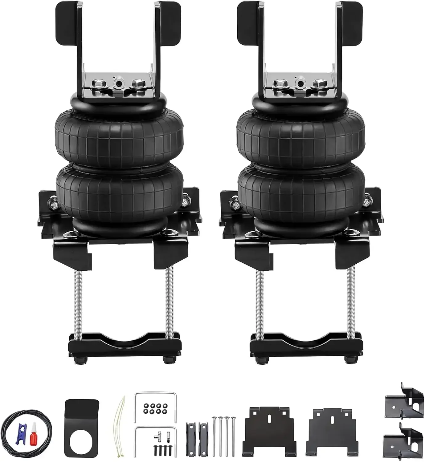 

Air Bag Suspension Kit, Air Springs Suspension Bag Kit Compatible with 2007-2018 Chevrolet Silverado 1500 and GMC Sierra