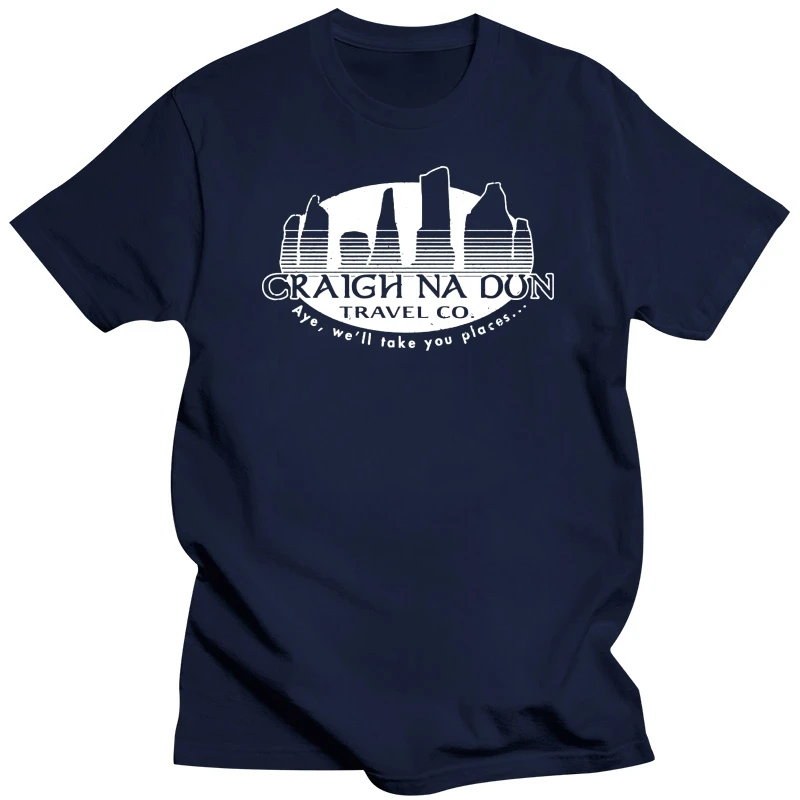 Craigh Na Dun Travel Co. Tshirt Fun Outlander Scots Scotland Fun Rocks