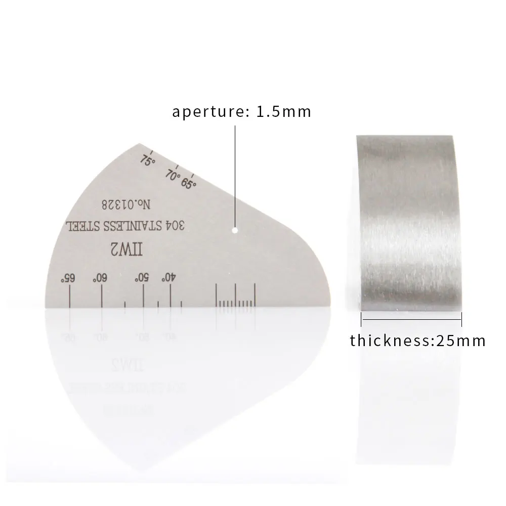 V2 Ultrasonic Test Block Aluminum Carbon Steel Stainless Steel NDT Calibration Block Non‑Destructive Testing Block