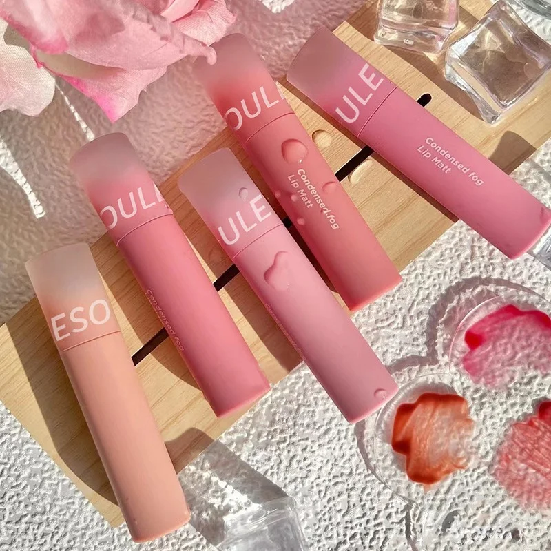Lipstick Colorful Red Velvet Lipstick Waterproof Lipstick Matte Lipstick Brilliant Light Lip Gloss Rich Color Rendering Velvet