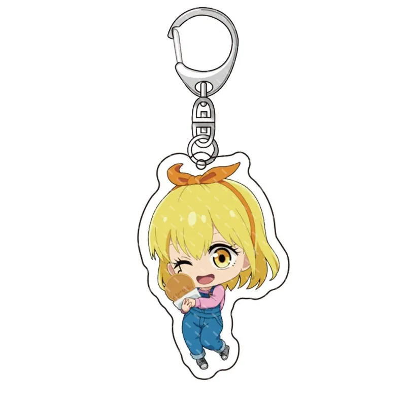 Anime Mashle Magic And Muscles Acrylic Keyring Figure Cosplay Model Backpack Pendant Accessories Keychain Fan Collection Gifts