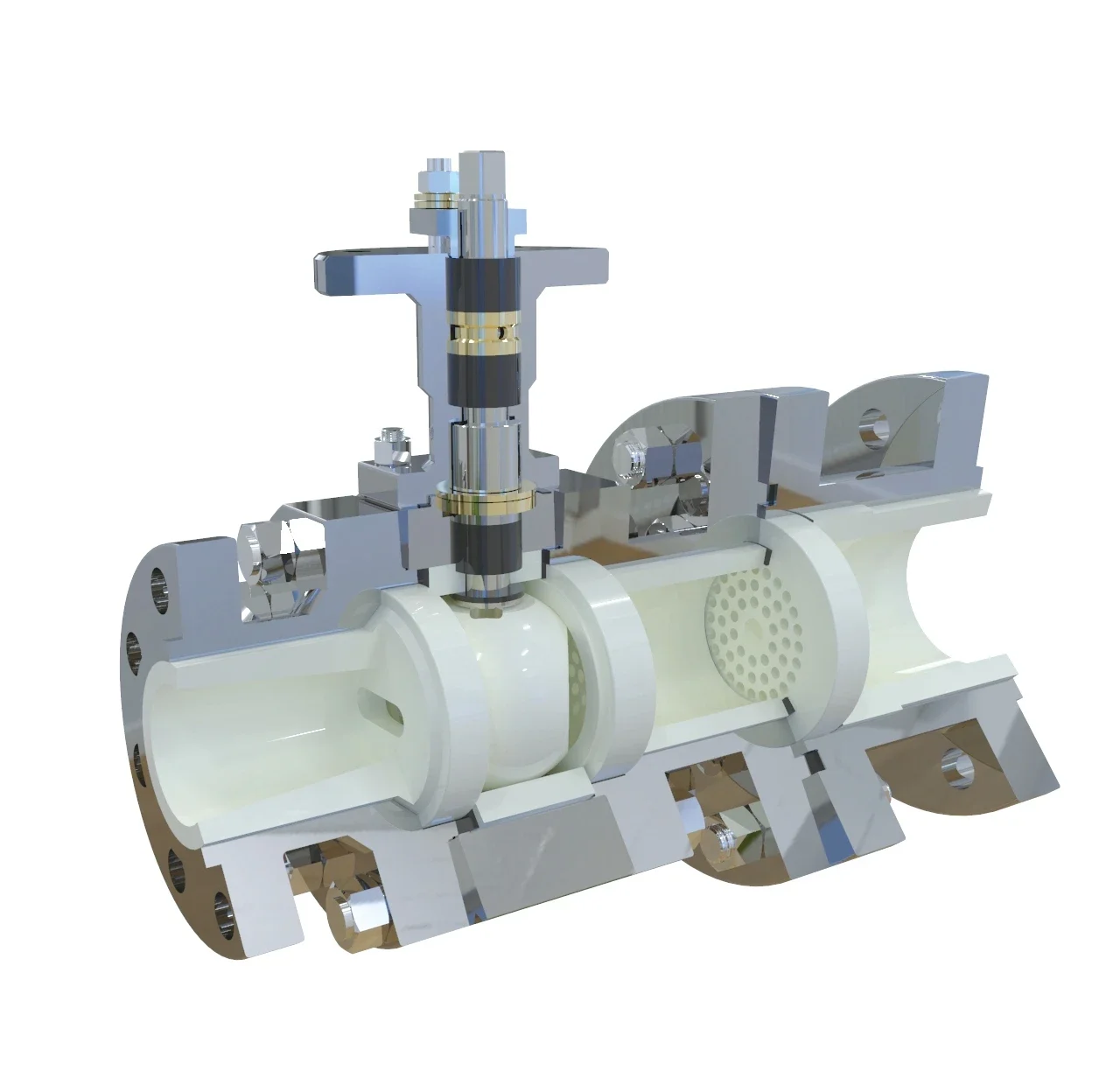 

Fccv4 Anti-Deflection Ceramic Ball Valve