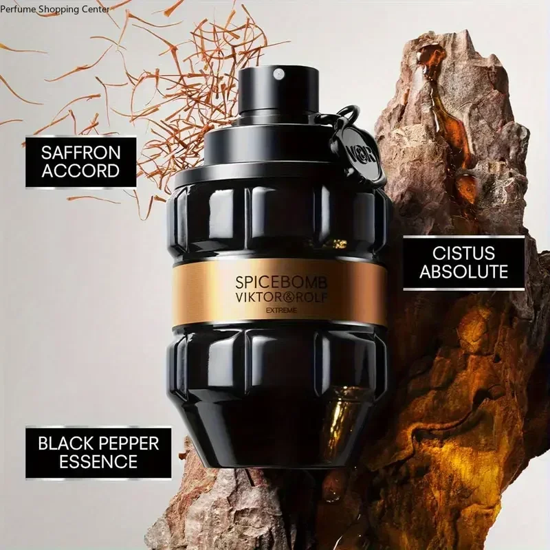 Viktor&Rolf - Spicebomb Extreme Eau de Parfum - Woody & Spicy - كولونيا للرجال - مع ملاحظات العنبر والفانيليا