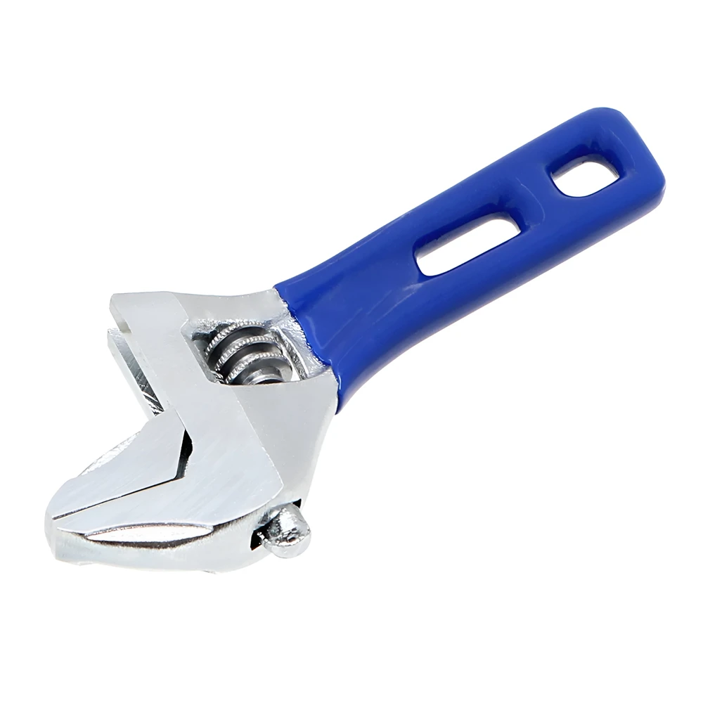 Mini 4 Inch Universal Spanner mini Nut Key Maximum 24mm Diameter Adjustable Wrench Stainless SteelHand Tools