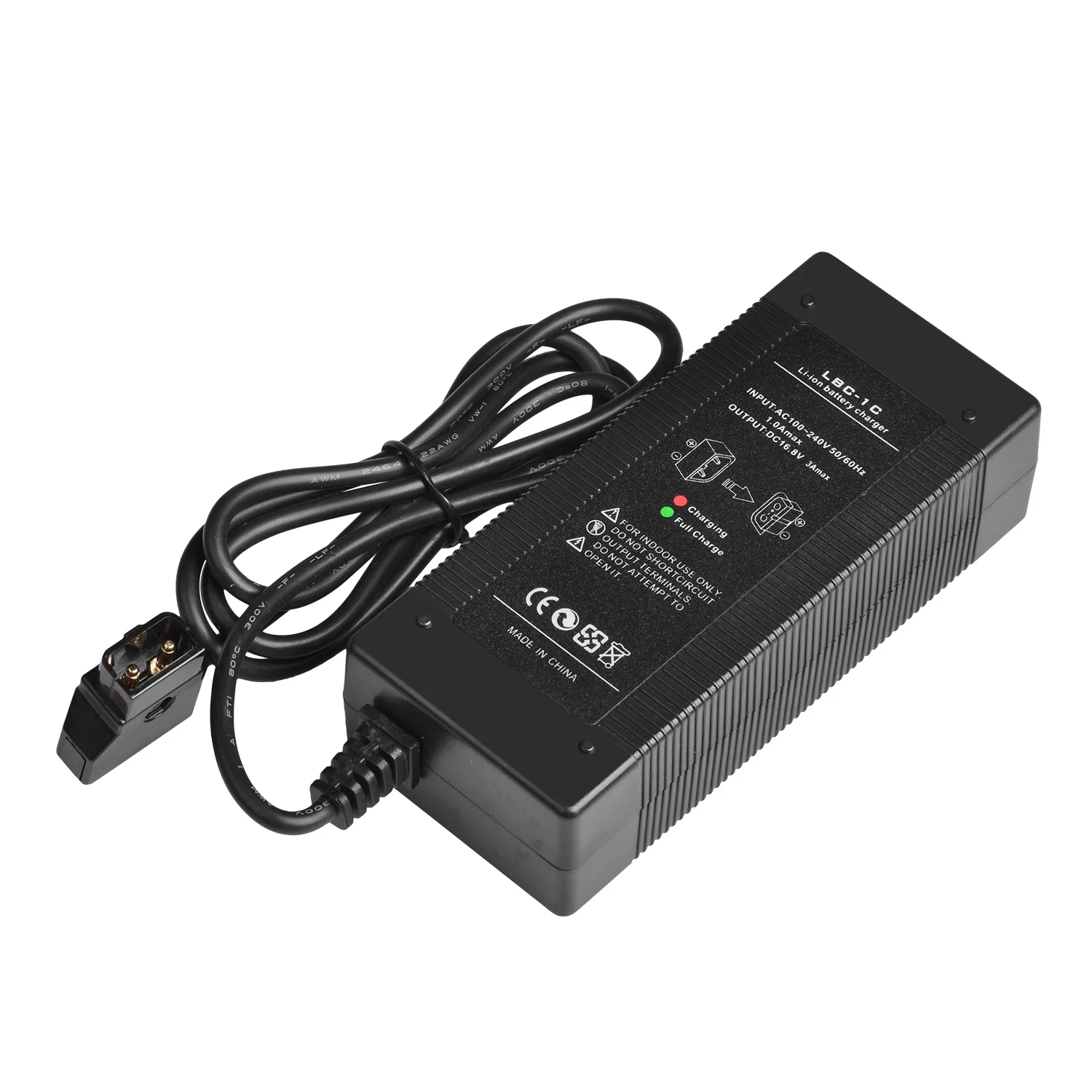 D-Tap Battery Charger 16.8V 3A for Sony BP-95 BP-150 BP-190 Camcorder V Mount / V Lock Battery Pack