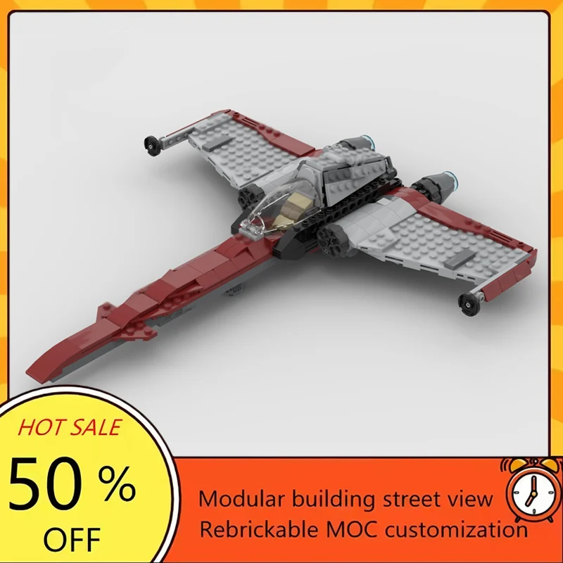 

Набор для сборки космического корабля из 308 деталей: популярная модель из фильма «Звездные войны», модульный конструктор, технологичный подарок, праздничный набор для детей