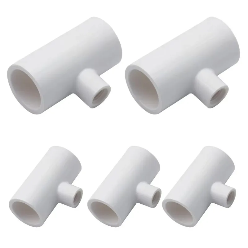10pcs New BT Automatic Large Chicken Waterer PVC Tee Fittings Plastic Poultry Drinking Cups Used Animal Drinkers