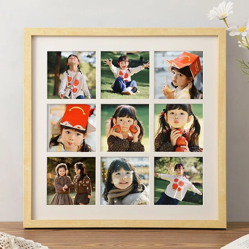 Customizable Couple and Best Friends Memory Album with Personalized Picture Frame and Photo Printing