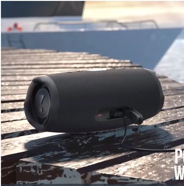 Alto-falante Bluetooth sem fio portátil, carga 5, IP67 impermeável, carga USB