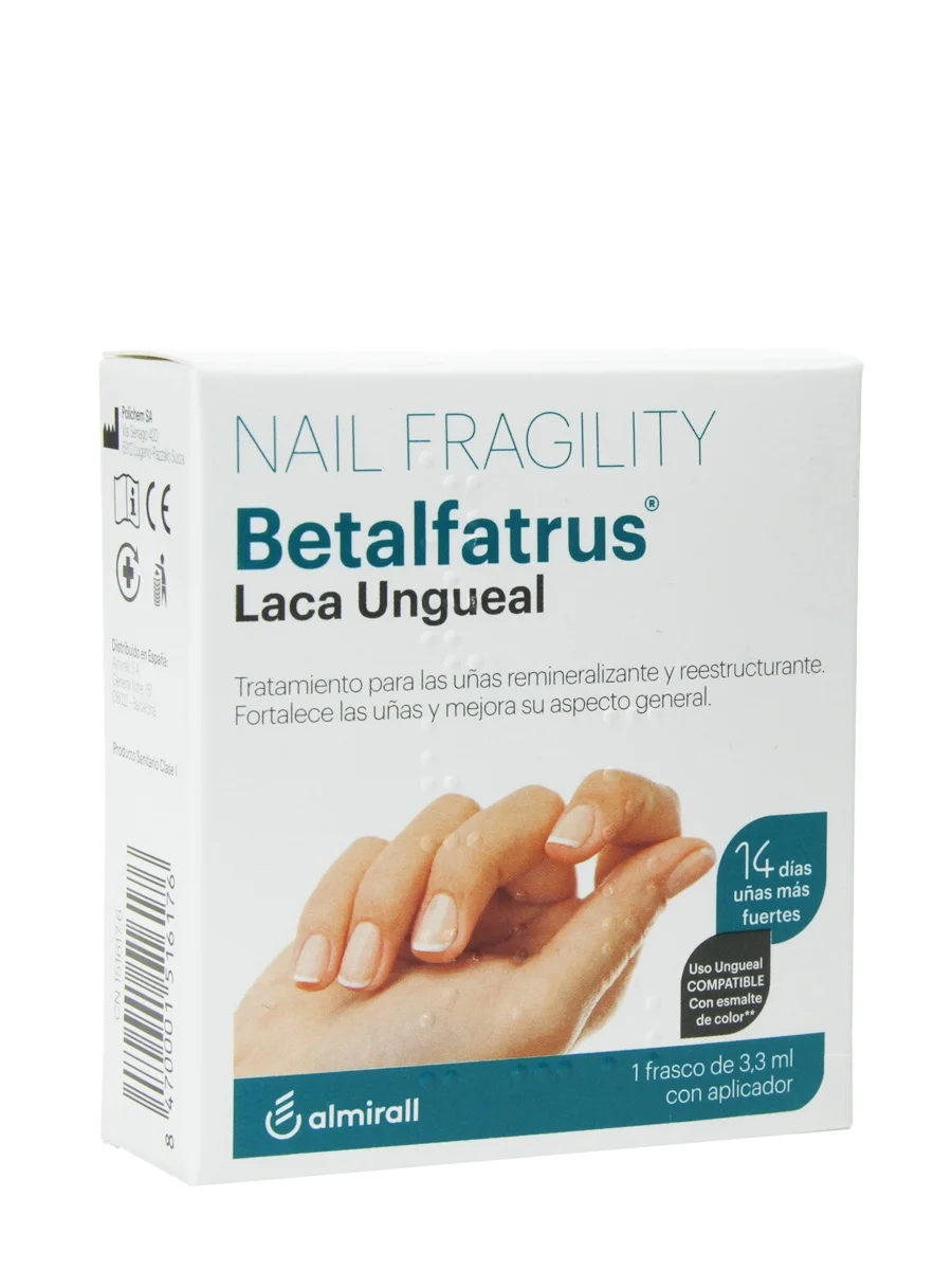 Almirall betalfatrus nail lacquer 3.3 ml-treat nail malformations and cracks