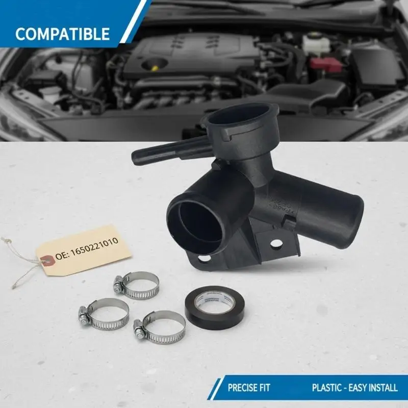 Coolant Filler Neck Assembly Lightweight & Strong Plastic Vehicle Cooling Structure Accessory 16502 21010 for Car R6FB