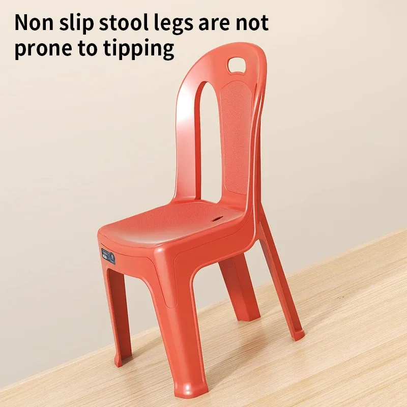 Factory Price Modern Children's Plastic Chairs Stackable Durable Backrest Chair Portable Chair With Back RestChairs for Children