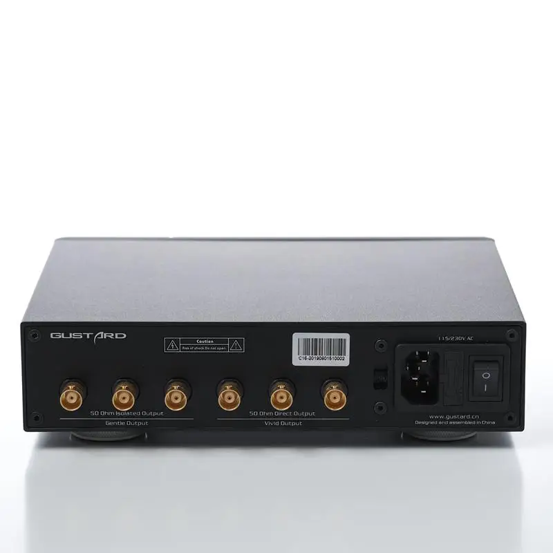 Gustard C16 10MHz Reloj OCXO Reloj de audio de bajo ruido y alta precisión