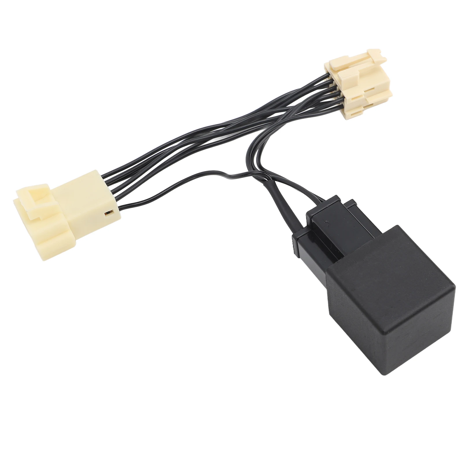 

LED Hyper Flash Bypass Harness for C5 Model, Stable Rugged Secure Locking LED Turn Signal Harness Adapter