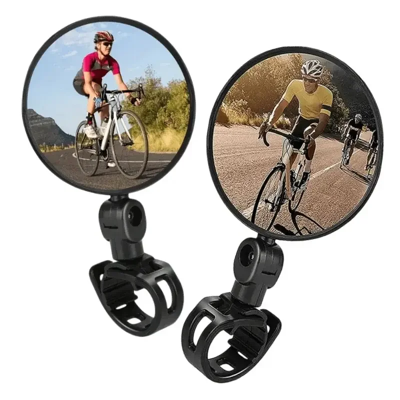 

NEW 1Pc Universal Bike Rearview Mirror 360 Degree Adjustable Rear View Mirror Cycling Accessories Road Bicycle Handlebar Mirrors