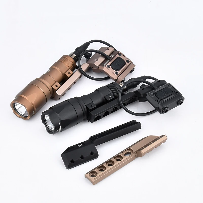 WADSN M300 M600 Illuminator With UN HotButton Remote Switch Left Right Offset Mount Base Outdoor Sport Lighting Accessory