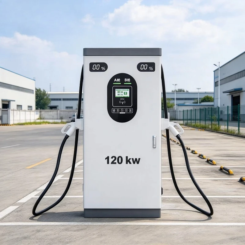 Premium DC Fast EV Charger with Touch Screen, Stable Output for Electric Vehicle Charging Projects  h003