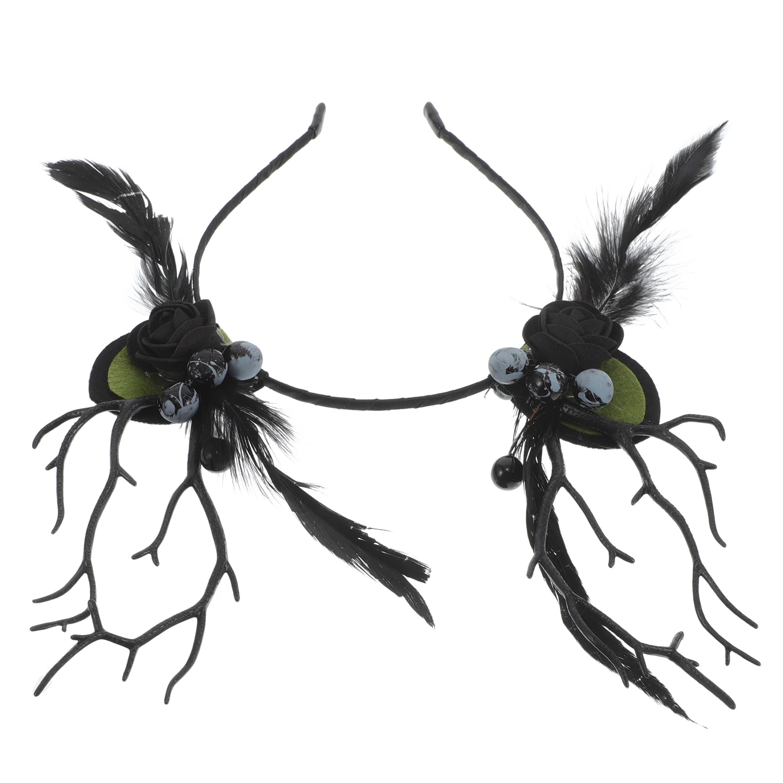 

Christmas Deer Headb Lightweight Comfortable Stage Deer Ears Headb Festival Tree Branch Headb s Hair Decor Accessories
