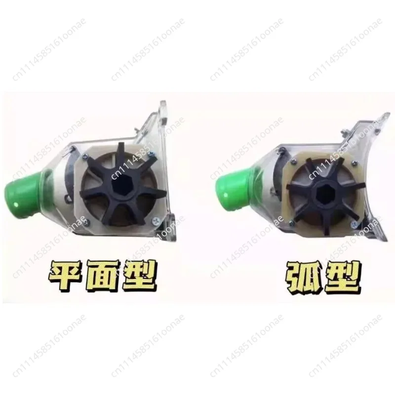 Planar hexagonal axis square axis thickened seeder accessories sowing fertilizer, fertilization, box cutting box