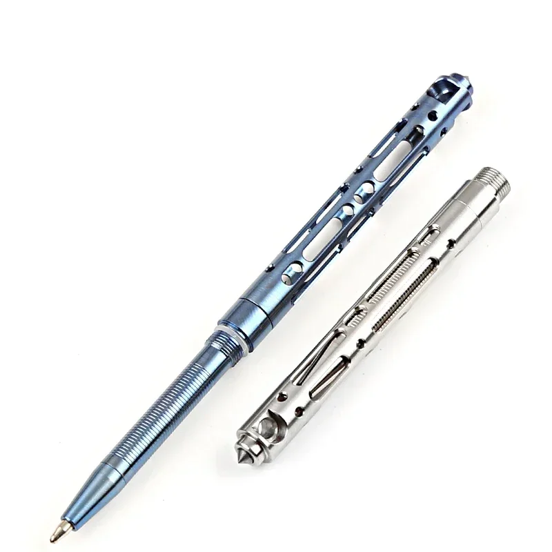 EDC Titanium Alloy Survival Mini Pen With Collection Writing Multi-functional Portable Outdoor EDC Tools