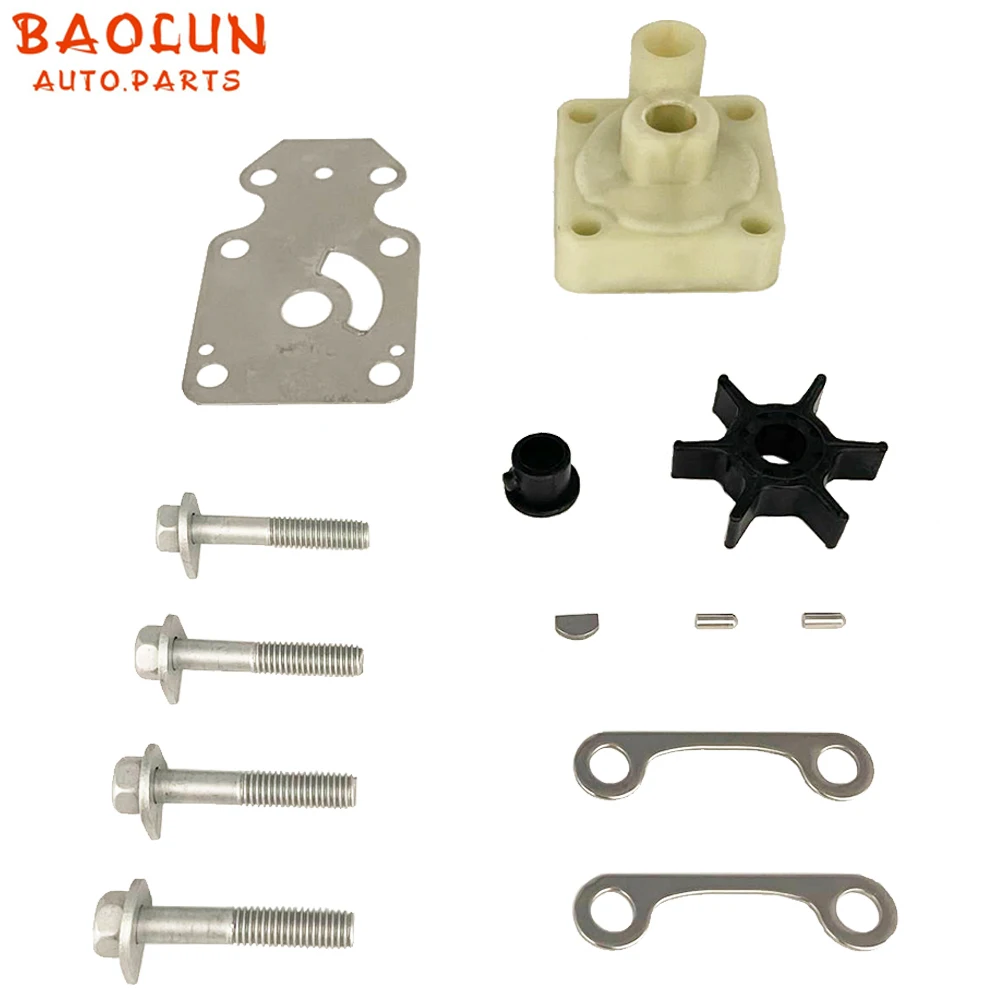 BAOLUN   Water Pump Repair Kit 6AH-W0078-01 6AH-W0078-00-00 6AH-W0078 6AH-W0078-00 For Yamaha Outboard 4T F9.9 F13.5 F15 F20