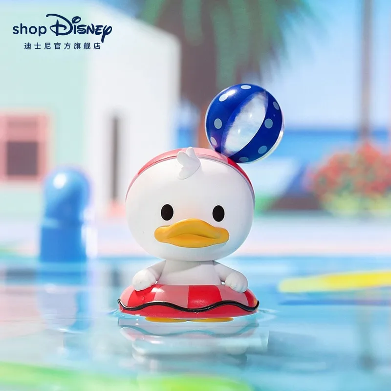 Disney Mickey And Friends Pool Party Minnie McDuck Huey Goofy Donald Daisy Pluto Chip Dale Pete Action Figure Toys Doll