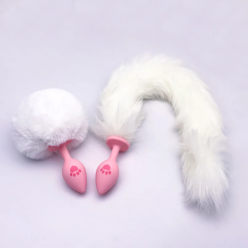 Silicone Sexy Fox Butt Plug Fox Tail Intimate Toys Anal Extender Dilator Sex Shop Products Erotic Games Goods For Adults - view 4