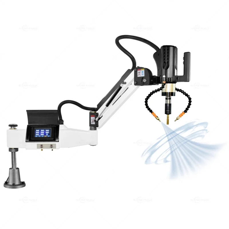 Automatic Scrap Blowing And Lubricating Tapping Machine For Metalworking Warehouse