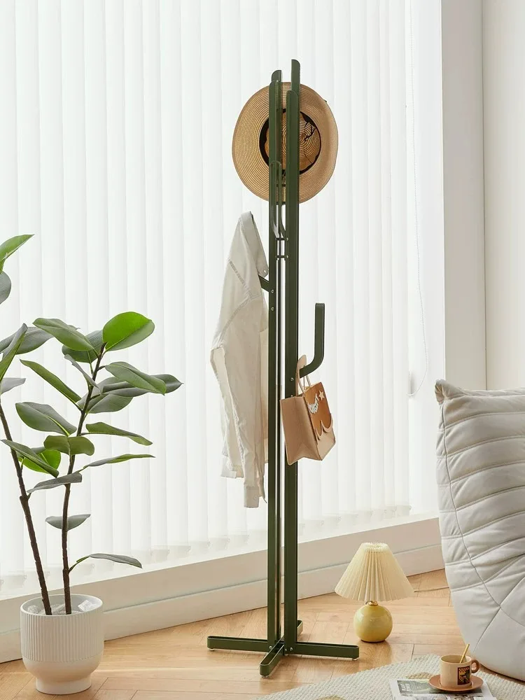 Modern minimalist style designer creative cactus hanger floor-to-ceiling bedroom hanger small apartment overnight coat rack