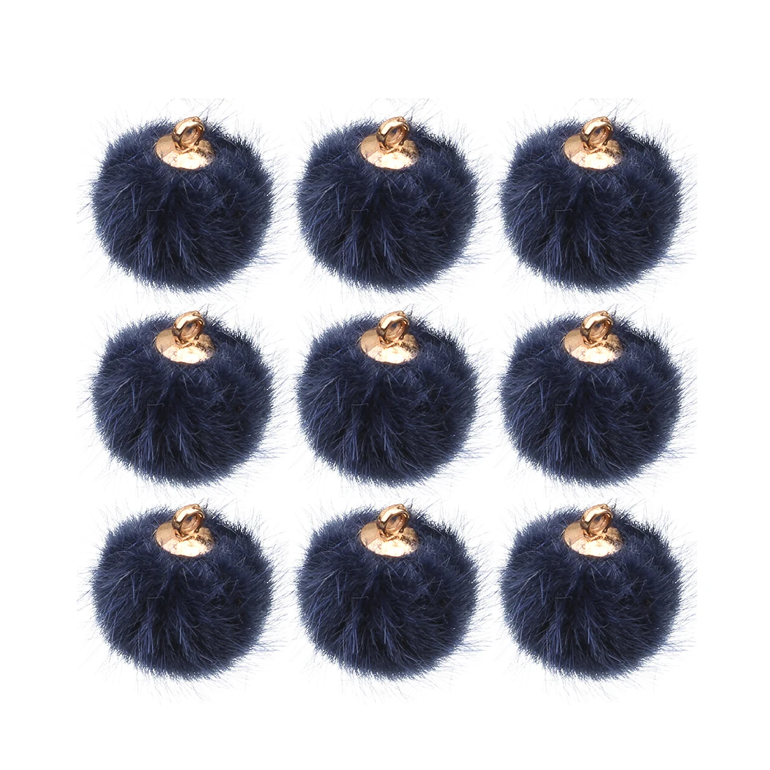 24pcs/lot 15mm Monochromatic Wool Ball Making Fluff Ball Weaver Weaving Needle Diy Craft Knitting Wool Tool Kit Accessories