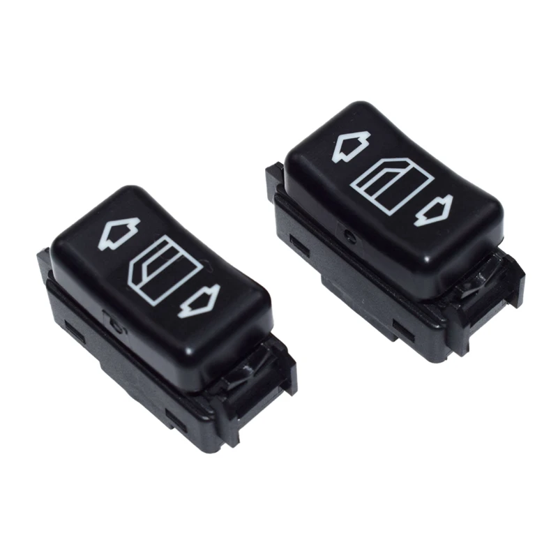 2 Pair For Mercedes Window Switch Left Right Power 190 260 300 1248204610 1248204510