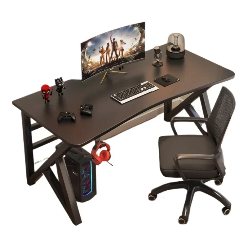 

1Computer desk desktop home e-sports table and chair bedroom simple table workbench