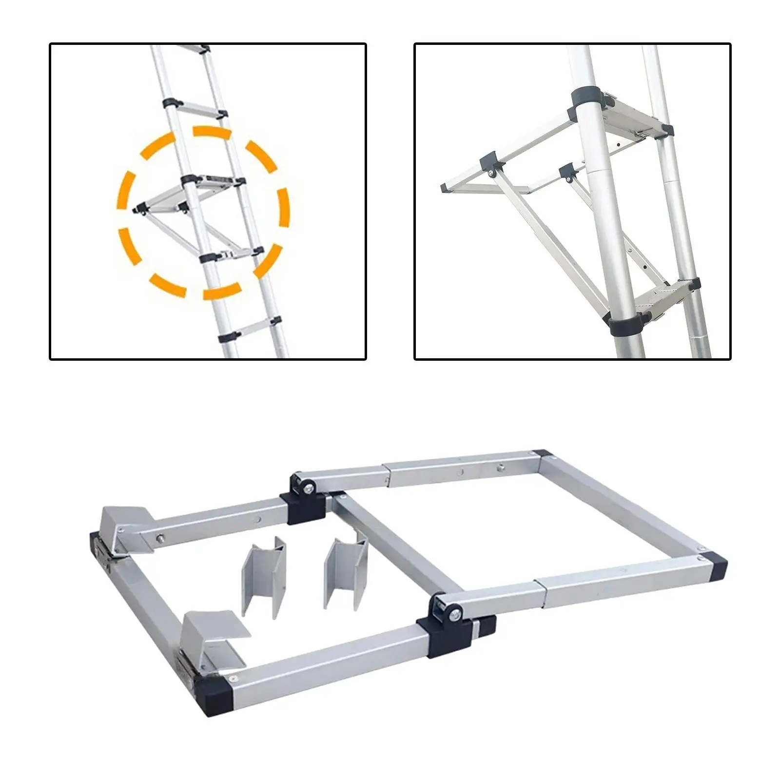 Ladder Stabilizer Roof Ladder Aluminum Alloy Ladder Tool Multifunctional Support