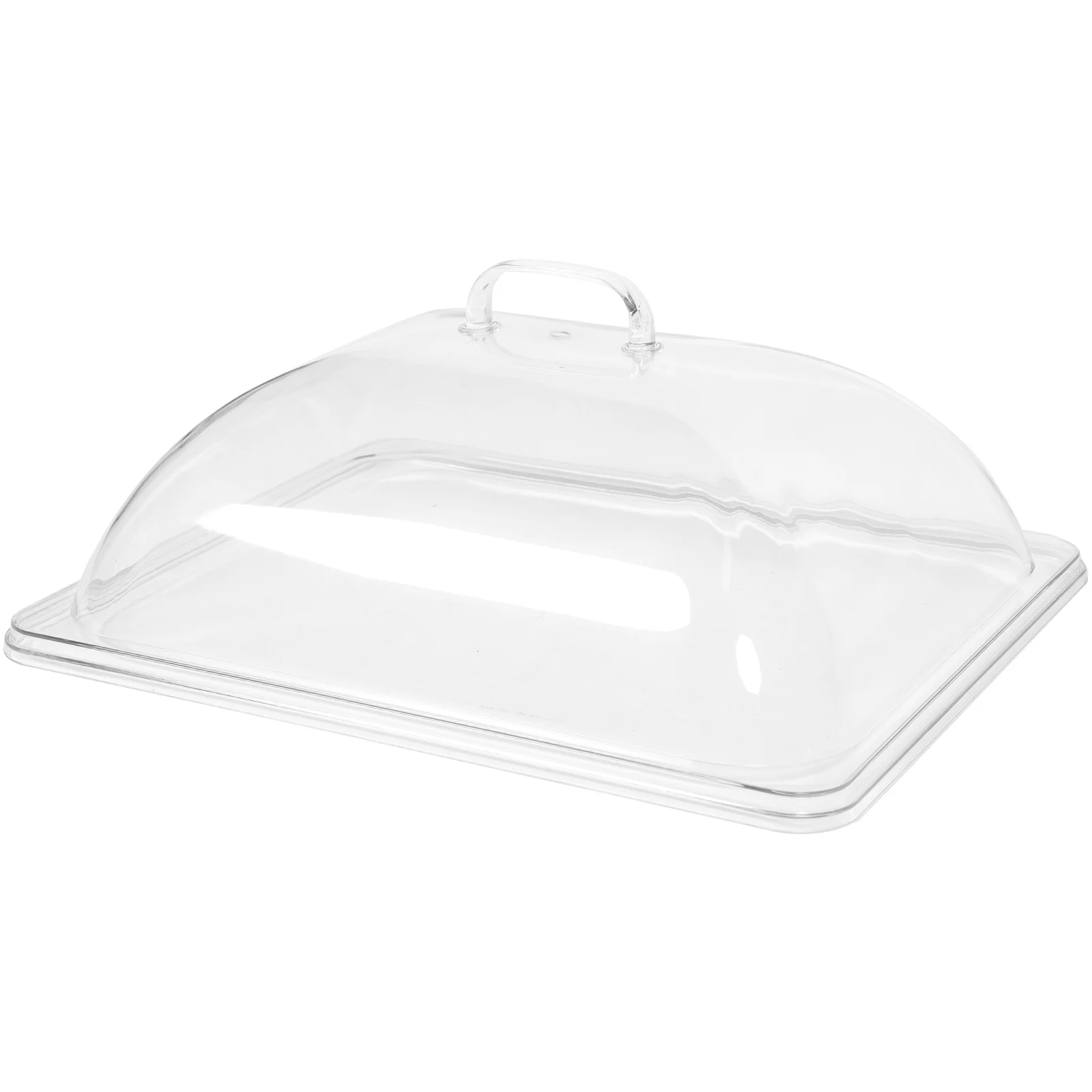

Sturdy Transparent Cake Cover Food Dust Protector Dessert Display Dome Household Buffet Tray Snack Cover Pc Material