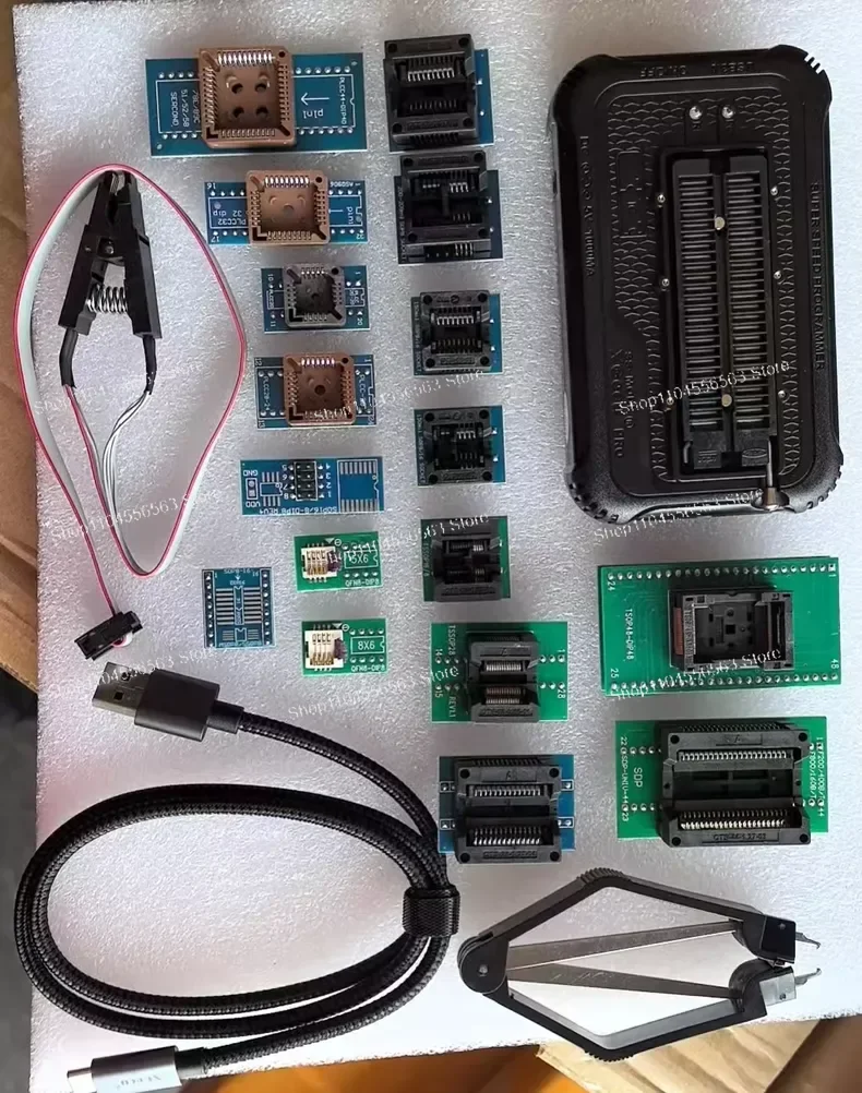 ForXGecu T76 Programmer – Genuine New, with 19‑Piece Adapter Set